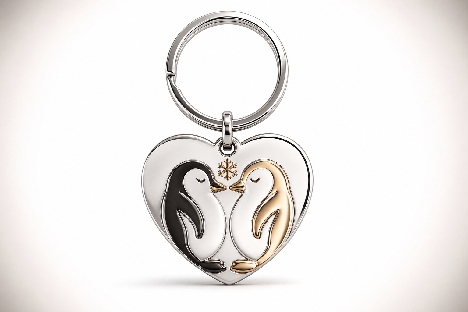 Close-up of a PVD-plated 316L stainless steel charm showing uniform color and smooth surface