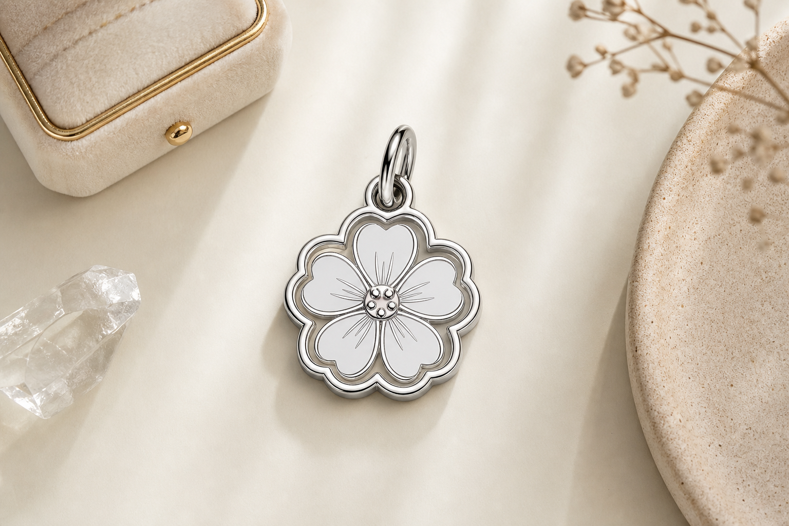 High precision inspection of enamel charm prototypes